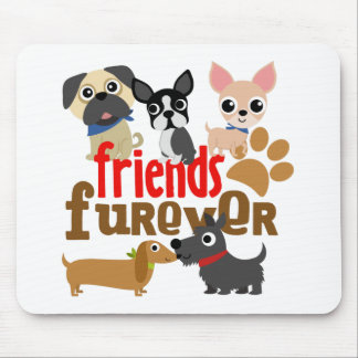 Mousepad Amigos Cães Futuros Cachorros