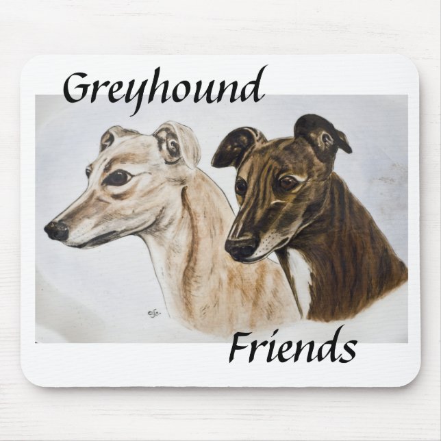 Mousepad Amigos do galgo (Frente)