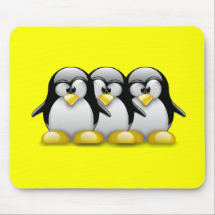 MOUSEPAD AMIGOS DO PINGUIM DE LINUX TUX
