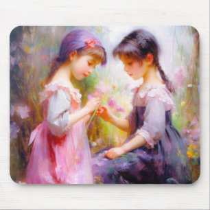 Mousepad Amigos e Flores