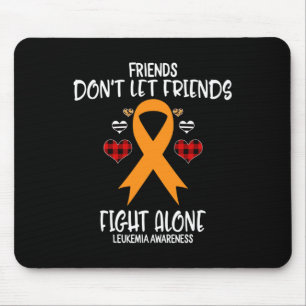 Mousepad Amigos não deixam amigos lutarem sozinhos contra a