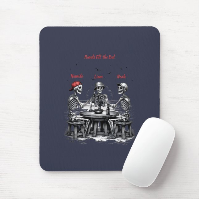 Mousepad Amigos Personalizados Até o Fim (Com mouse)