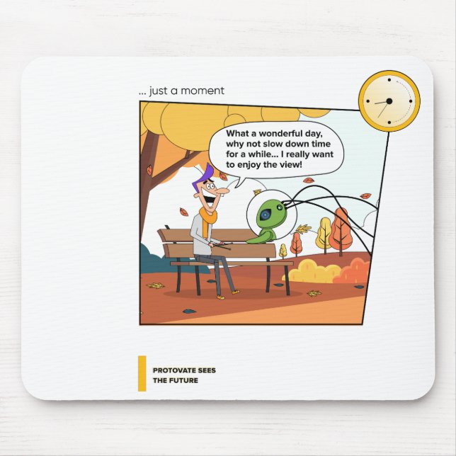 Mousepad Amizade de Protocolo AI (Frente)