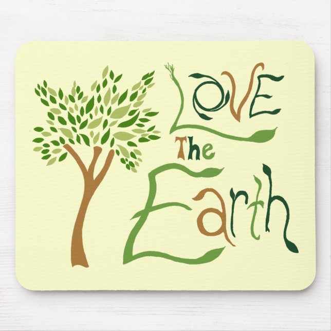 Mousepad Amo a Terra (Frente)