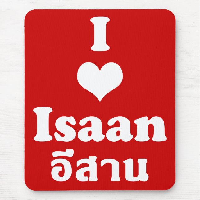 Mousepad Amo Isaan ▪ Tailândia (Frente)