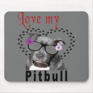 Mousepad Amo Meu Pitbull