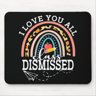 Mousepad Amo-Te Todos Cl Despedida Professora No Dia Passad