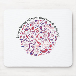 Mousepad Amo um Microbiologista