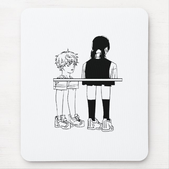 Mousepad Among Us Denji & Asa  (Frente)