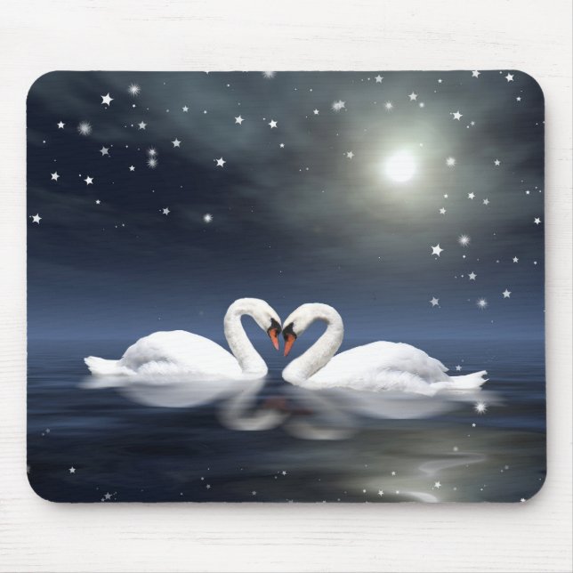 Mousepad Amor à meia-noite (Frente)