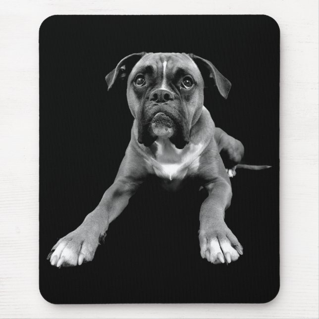 Mousepad Amor Cachorro Negro Cachorro Negra (Frente)
