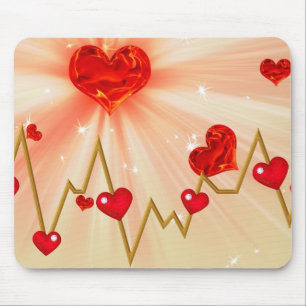 Mousepad Amor cardíaco