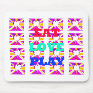 Mousepad Amor Comer Tocar Coração Hakuna Matata cores.png