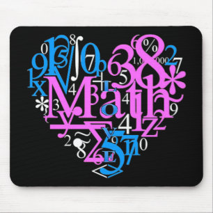 Mousepad Amor da matemática