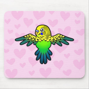 Mousepad Amor de Budgie