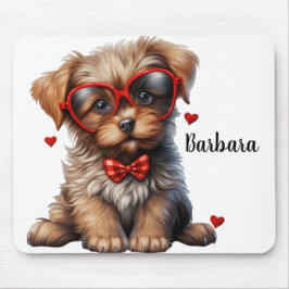 Mousepad Amor de Cachorrinho Personalizado