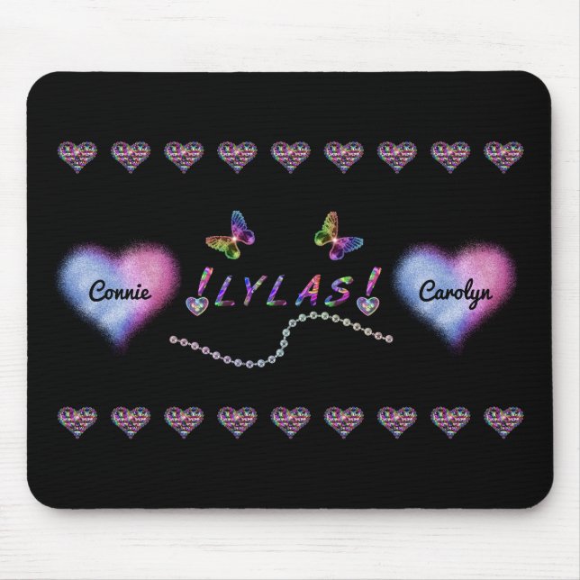 Mousepad Amor de LYLAS você gosta de uma irmã (Frente)