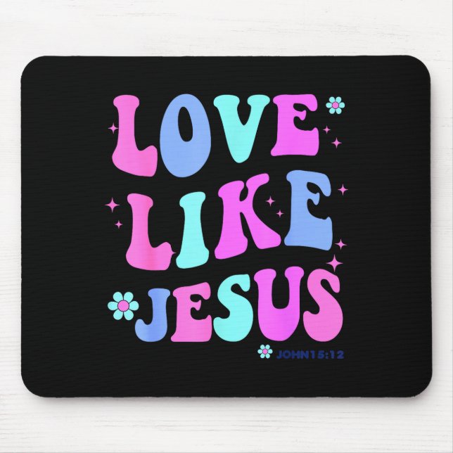 Mousepad Amor de Menina Como Jesus Lindas Adolescentes Cris (Frente)
