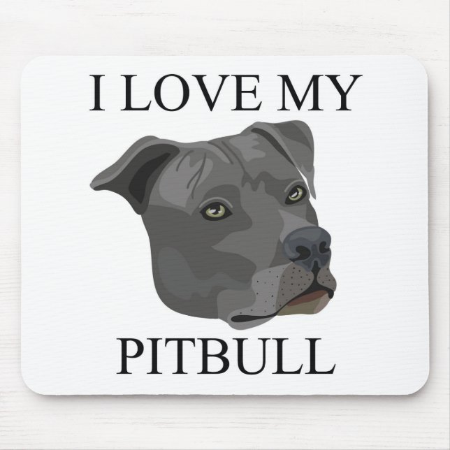 Mousepad Amor de PITBULL! (Frente)