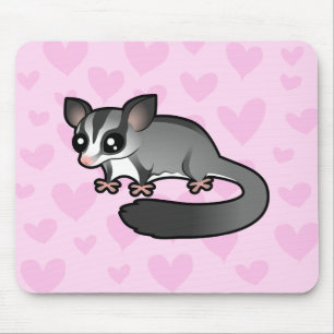 Mousepad Amor de Sugar Glider