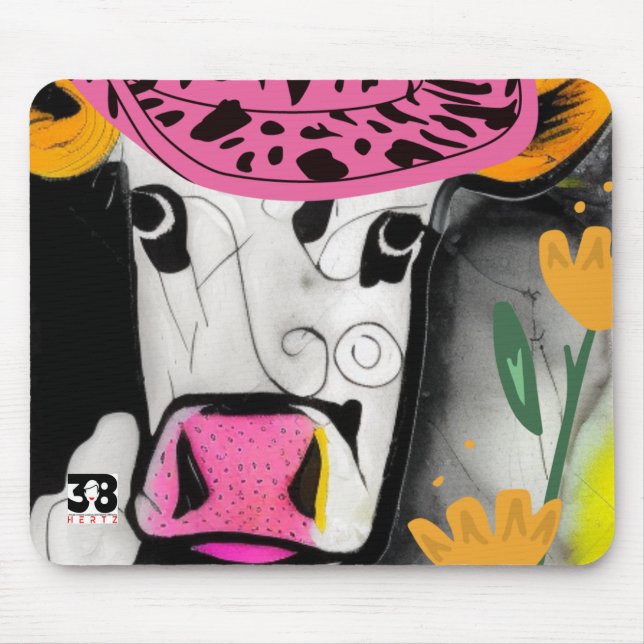 Mousepad Amor De Vaca (Frente)