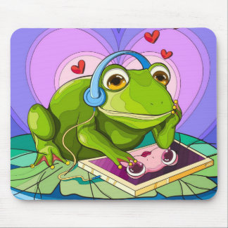 Mousepad Amor digital do sapo