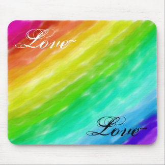 Mousepad Amor do arco-íris