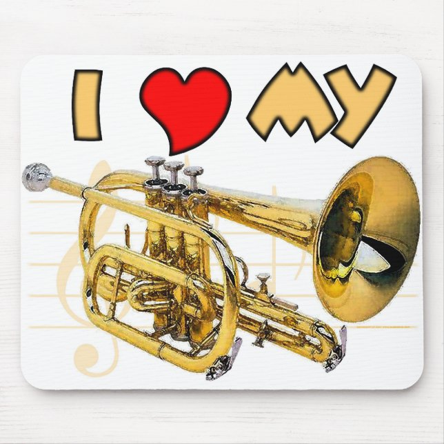 Mousepad Amor do cartucho (Frente)