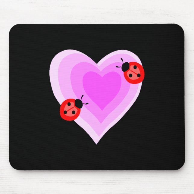 Mousepad Amor do joaninha (Frente)