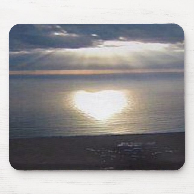 Mousepad Amor do por do sol (Frente)