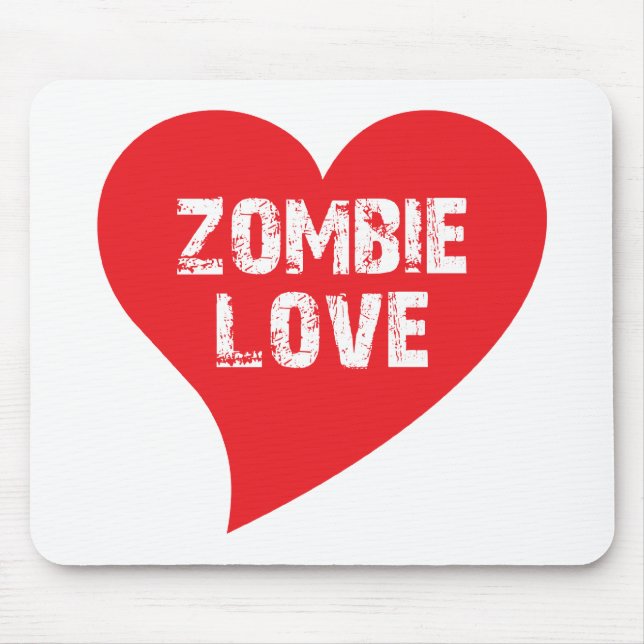 Mousepad Amor do zombi (Frente)