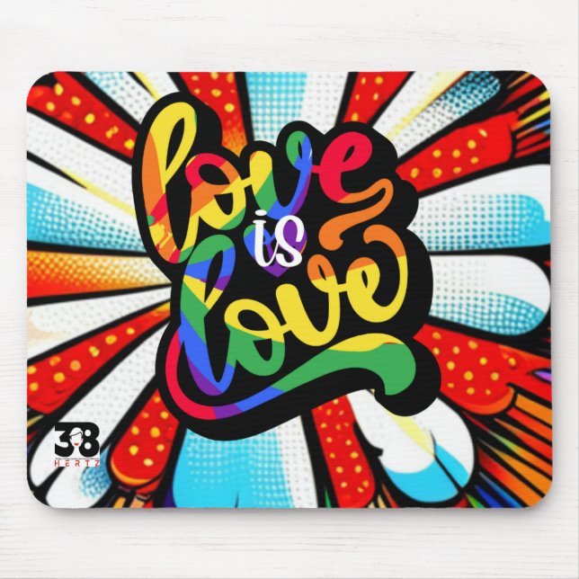 Mousepad Amor é Amor (Frente)