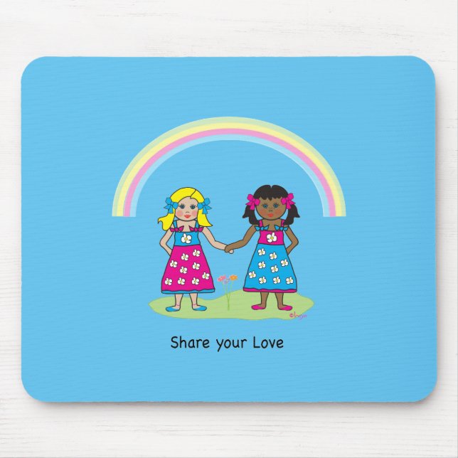 Mousepad AMOR é AMOR - Igualdade para Todos (Frente)