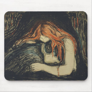 Mousepad Amor e Dor (O Vampiro) (por Edvard Munch)
