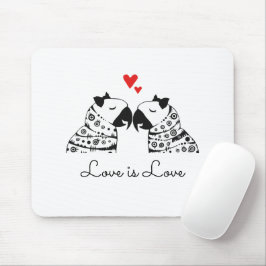 Mousepad Amor é Paixão Lésbica