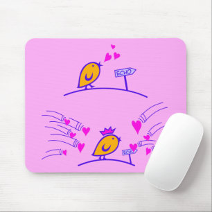 Mousepad AMOR ECHO - Pássaros Cômicos Tweetlercools 3