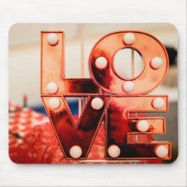 Mousepad AMOR (Grande Letra Vermelha)