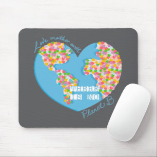 Mousepad Amor Mãe Terra Não Há Planeta B