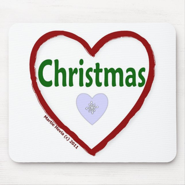 Mousepad Amor Natal (Frente)