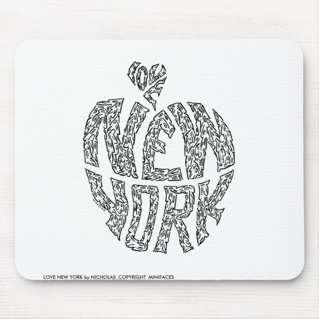 MOUSEPAD AMOR NEW YORK (Frente)