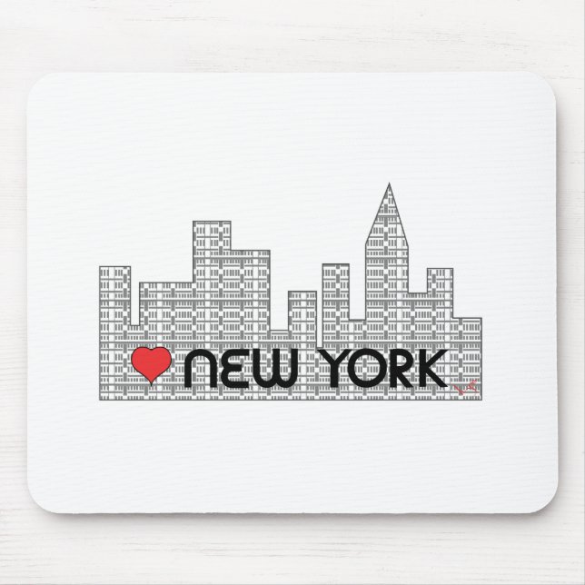 Mousepad Amor NOVA IORQUE (Frente)
