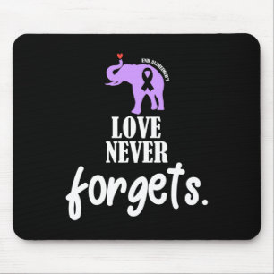 Mousepad Amor Nunca Esquece Alzheimer Consciência Memórias