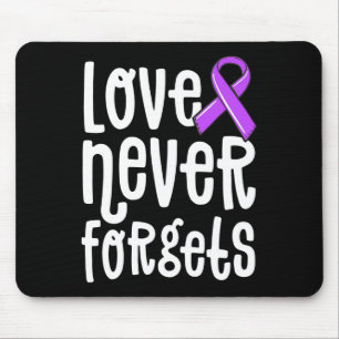 Mousepad Amor Nunca Esquece Memórias Importam Alzheimer Fim