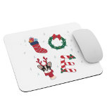 Mousepad Amor Personalizado Apostando O Amor Familiar<br><div class="desc">Adicione um nome a esta linda família de Natal de Amor. Presente perfeito para toda a família,  equipe ou crie uma camisa de colegas de trabalho que combina com a foto do seu escritório no feriado</div>