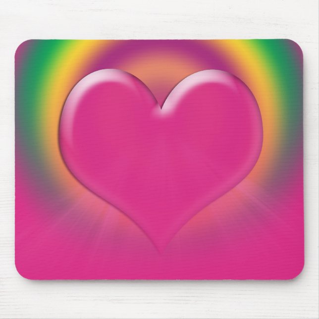 Mousepad Amor quente (Frente)