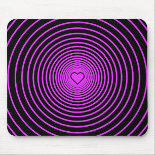 Mousepad Amor Roxo - Adicione suas cores