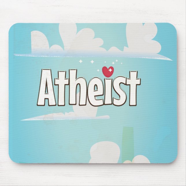 Mousepad Amor ser ateu (Frente)