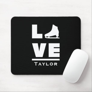 Mousepad Amor Síncrono E Patinação De Figura Ao Vivo