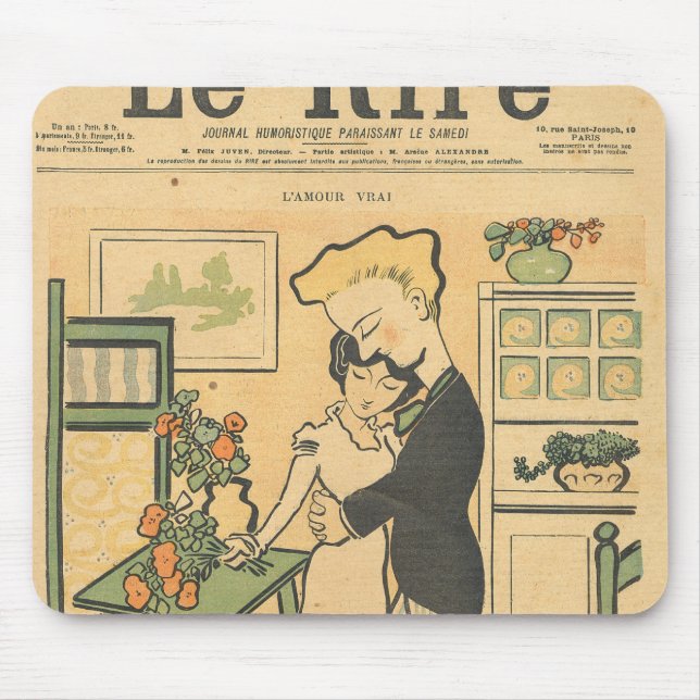 Mousepad Amor verdadeiro (Frente)