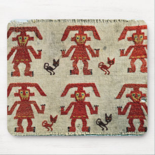 Mousepad Amostra de tecido de Lambayeque com uma figura